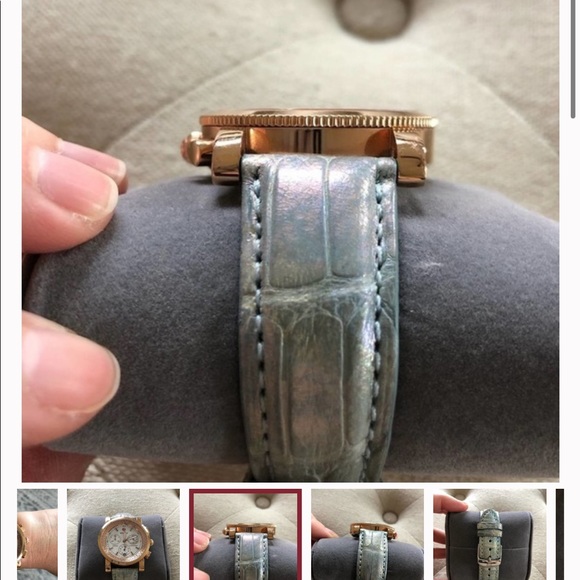 MICHELE Diamond Chronograph Watch - Picture 3 of 6